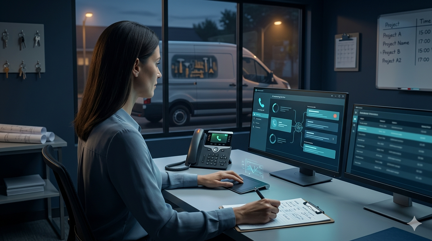 AI Answering Service for Contractors: What It Should Handle, What It Should Escalate, and Where It Actually Pays Off visual 1