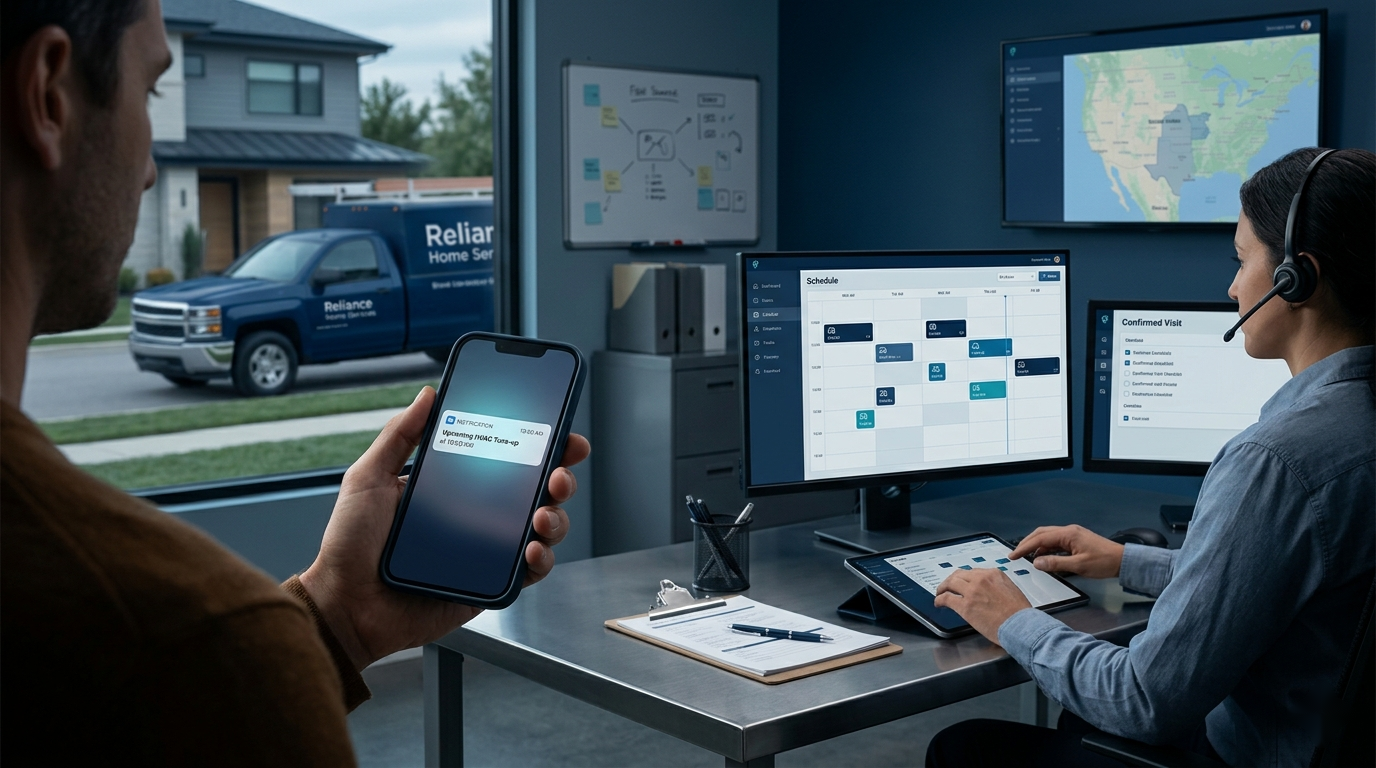Appointment Reminder Messages for Home Service Companies: How to Reduce No-Shows Without Annoying Customers visual 1